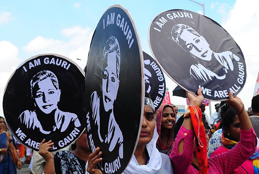 Gauri Lankesh .